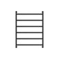 KOKO Heated Towel Rail 6080 Matte Black (6 Bars) 600x800x100mm