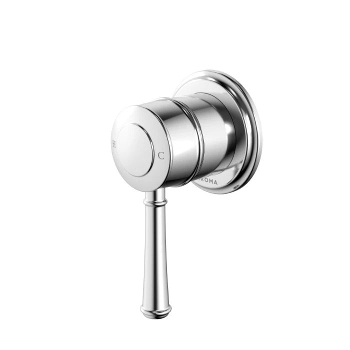 Caroma Riviere Bath/Shower Mixer (Complete Kit) Chrome