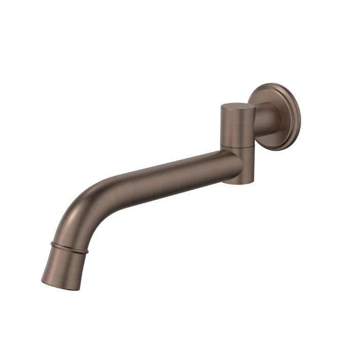 Caroma Riviere Swivel Bath Outlet 220mm Brushed Bronze