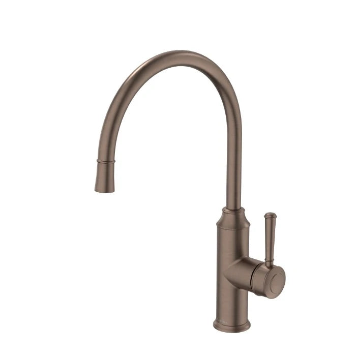 Caroma Riviere Sink Mixer Brushed Bronze Lead Free