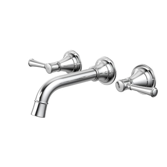 Caroma Riviere Wall Basin/Bath Set 175mm Chrome Lead Free
