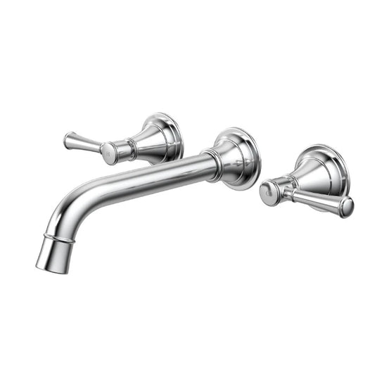 Caroma Riviere Wall Basin/Bath Set 210mm Chrome Lead Free