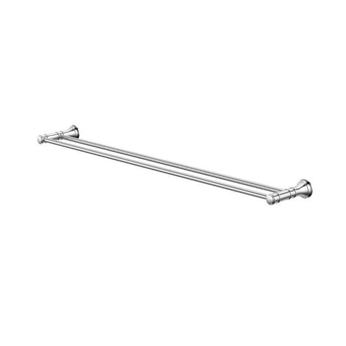 Caroma Riviere Double Towel Rail 800mm Chrome