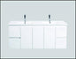 LUCAS 1500mm with 4 drawers Wall Hung Cabinet Only