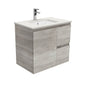 Sarah Roman Sand Undermount 750 Edge Industrial Wall-Hung Vanity