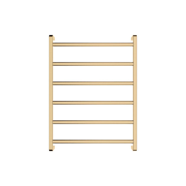 KOKO Heated Towel Rail 6080 Urban Brass (6 Bars) 600x800x100mm