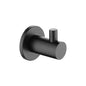 HUSTLE Single Robe Hook Matte Black