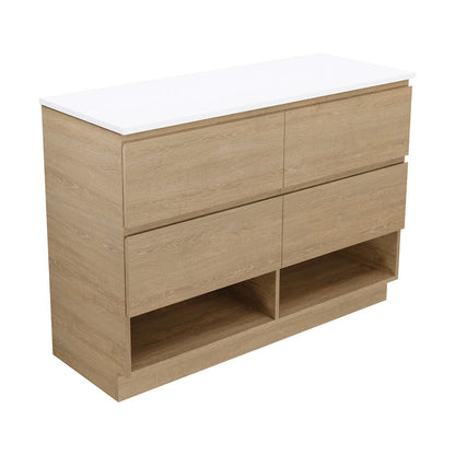 Kassi All Drawer 1200 Single Bowl Floor Standing Vanity