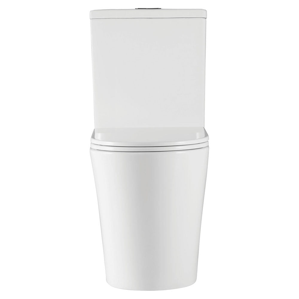 Kaya Back-to-Wall Toilet Suite, Slim Seat