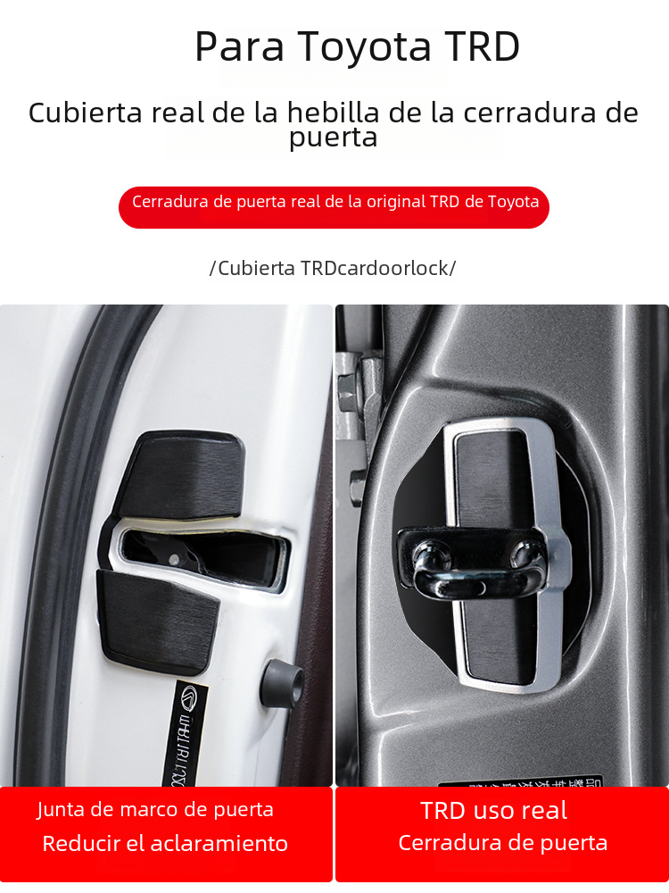 TRD Door Lock Cushion Pads for Toyota & Lexus