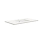 SARAH Undermount CRYSTAL PURE 900mm Basin Top Only 1TH