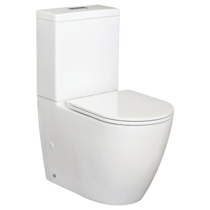 Empire Back-to-Wall Toilet Suite, Slim Seat