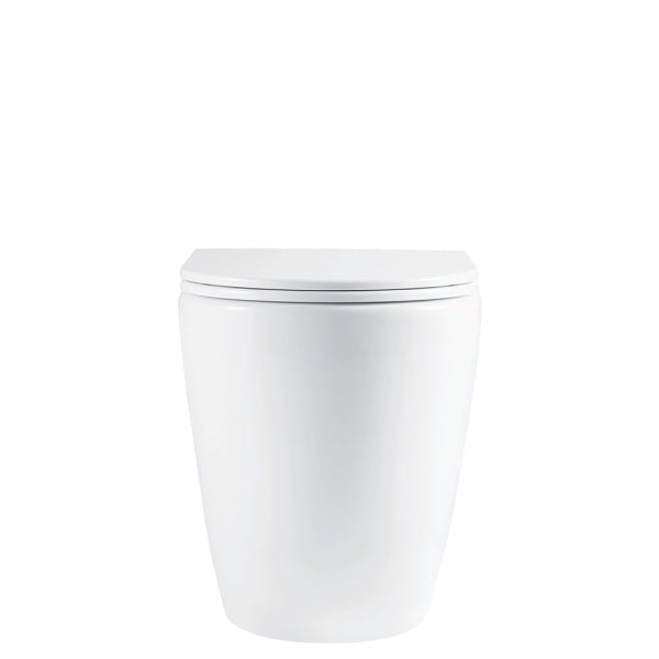 Alix Ambulant Wall-Faced Toilet Suite, Slim Seat