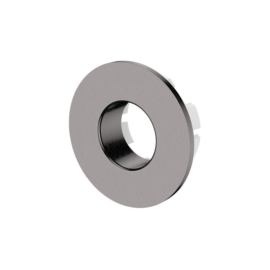 OVERFLOW RING Gun Metal for Ceramic Basin Empty Style