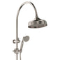 LILLIAN Twin Shower Brushed Nickel