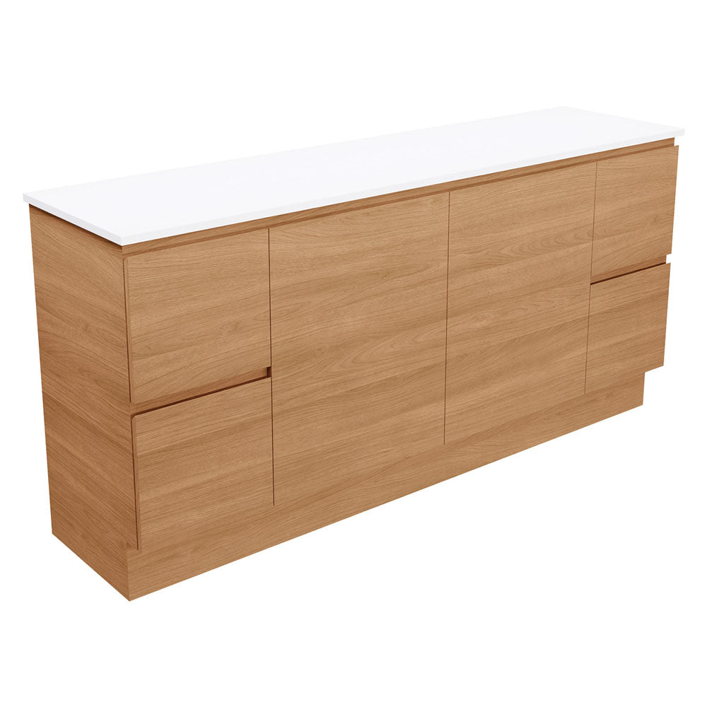 Carmen Door & Drawer 1800 Double Bowl Floor Standing Vanity