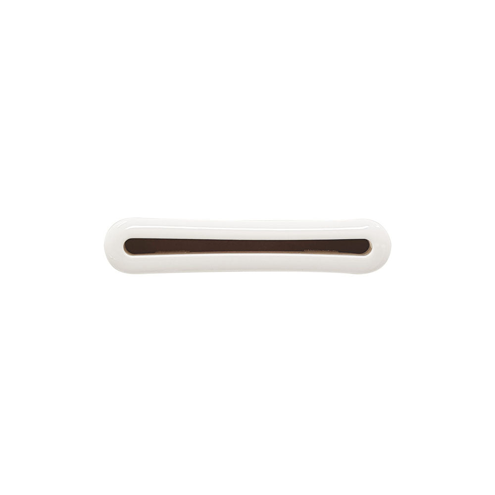 Overflow Ring for Clawfoot Baths Semi Gloss White
