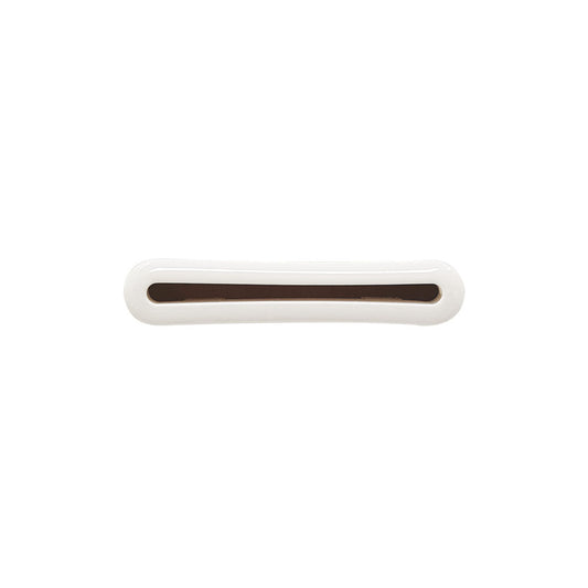 Overflow Ring for Clawfoot Baths Semi Gloss White