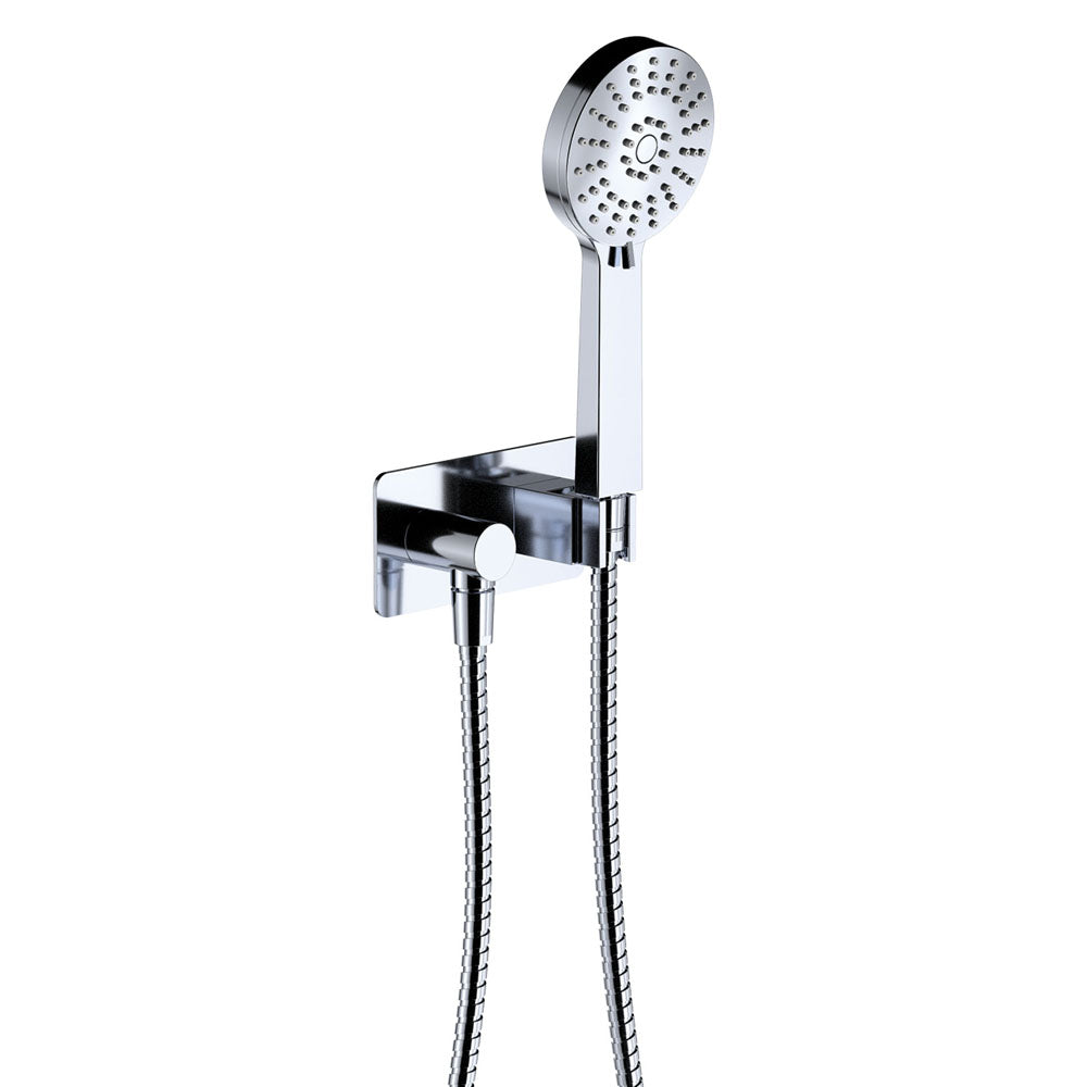 Empire Hand Shower, Soft Square Plate, Chrome