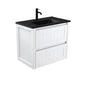 DOLCE Matte Black 750 HAMPTON Vanity Wall Hung 1TH