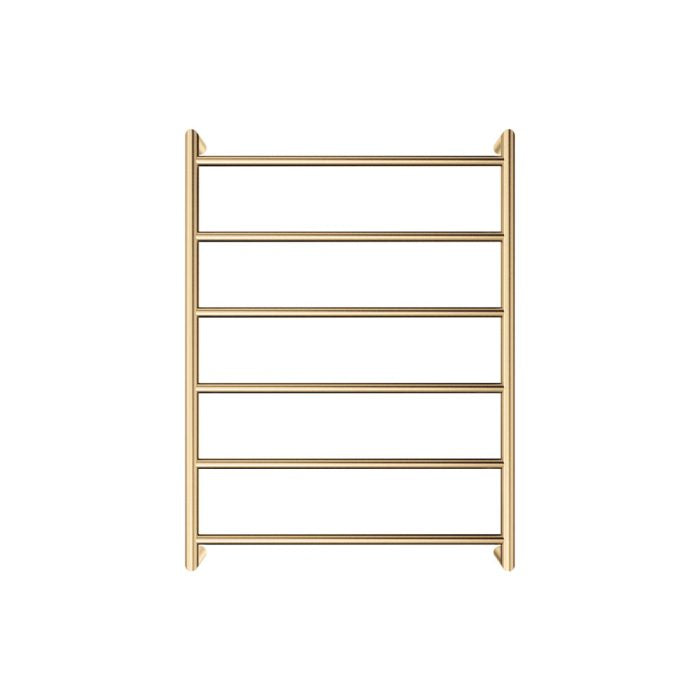 KAYA Round Heated Towel 6080 Urban Brass (6 Bars) 600x800x100mm