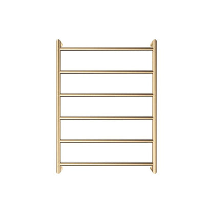 KAYA Round Heated Towel 6080 Urban Brass (6 Bars) 600x800x100mm