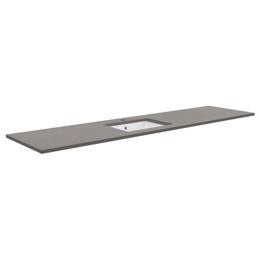 SARAH Undermount DOVE GREY 1800mm Basin Top Only Single Bowl 1TH