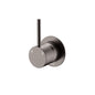 KAYA UP Wall Mixer Gun Metal Small Round Plates