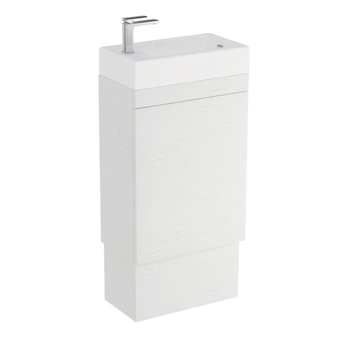 Riley Ensuite 450 Floor Standing Vanity, Ralph Basin-Top