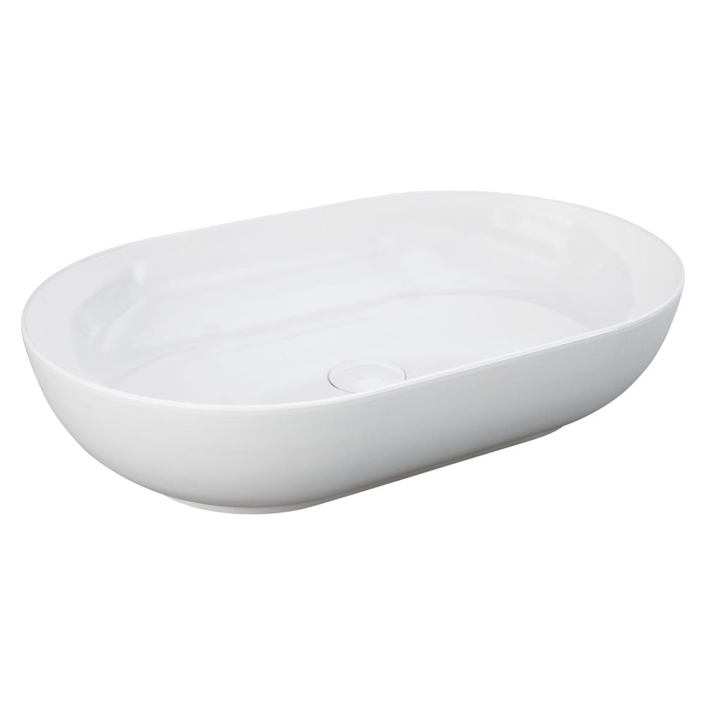 RAK FEELING Oval Above Counter Basin Alpine White (Previously RAK MOON)