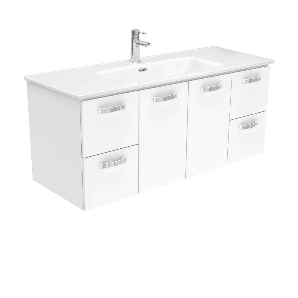 JOLI Ceramic 120 UNI Wall Hung Cab with Handles 1TH