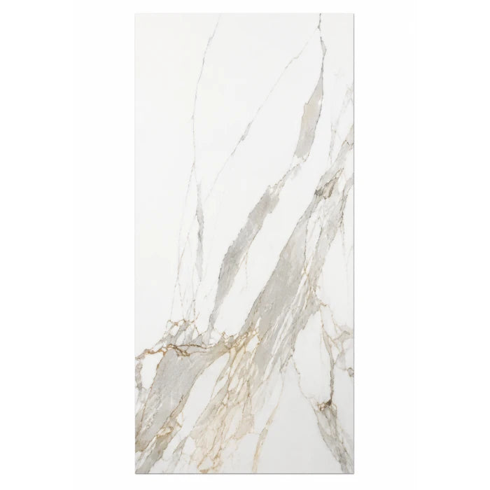 Regio Calacatta Cremo Heritage Matt Porcelain Tile 600 by 1200