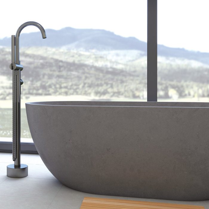 JADA Concrete Bath No Overflow 1500x750x525mm