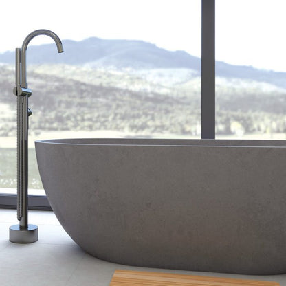 JADA Concrete Bath No Overflow 1500x750x525mm