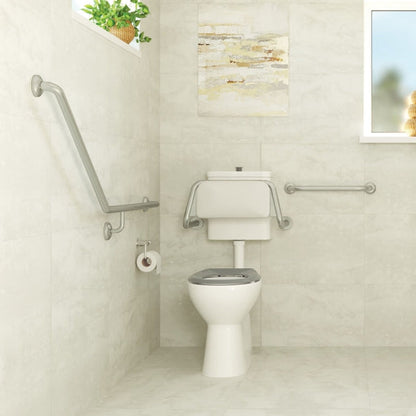 Toilet Back Rest, Stainless Steel
