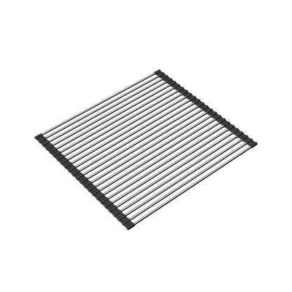 HANA Single Bowl Sink 27L Inc SS Colander Roller Protector Top/Undermount 390x450x200mm