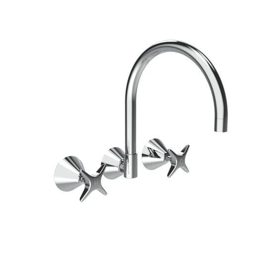 Caroma Elegance II Wall Sink Set - Lead Free - Chrome