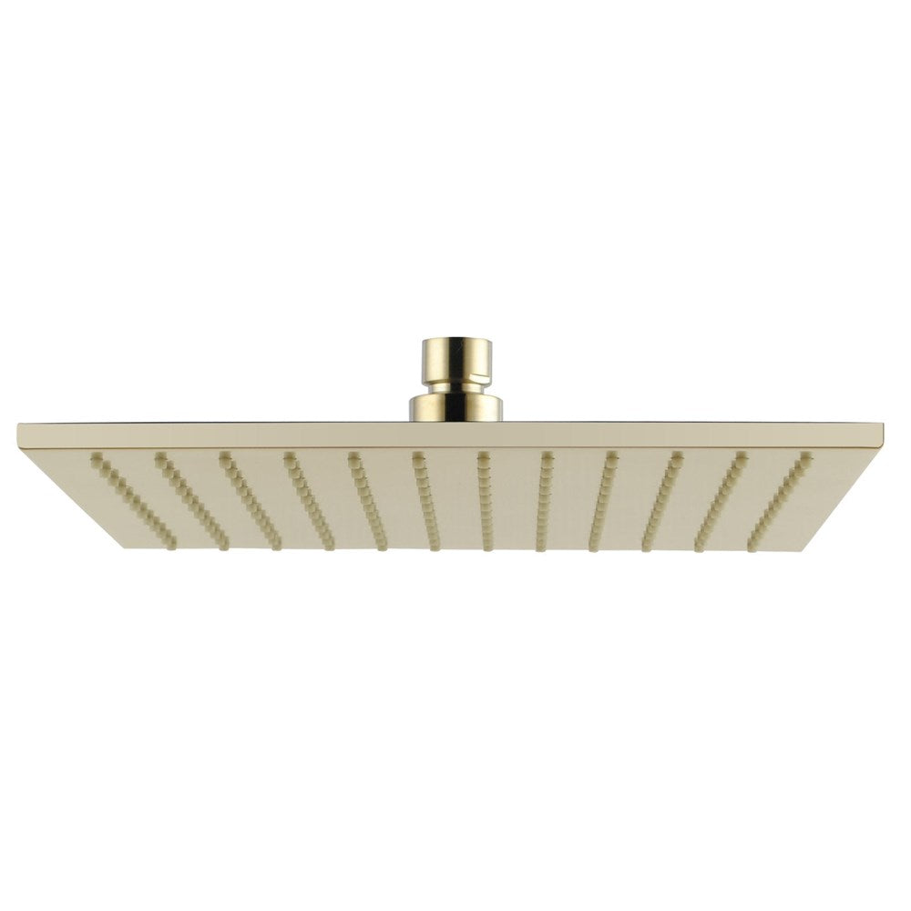 Cavallo 10inch Brushed  Yellow Gold Soild Brass Shower Head
