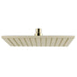 Cavallo 10inch Brushed  Yellow Gold Soild Brass Shower Head