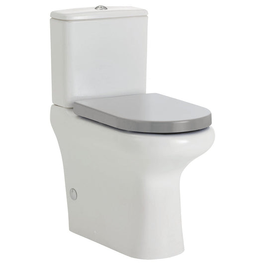 RAK Compact Back-to-Wall Toilet Suite, Grey