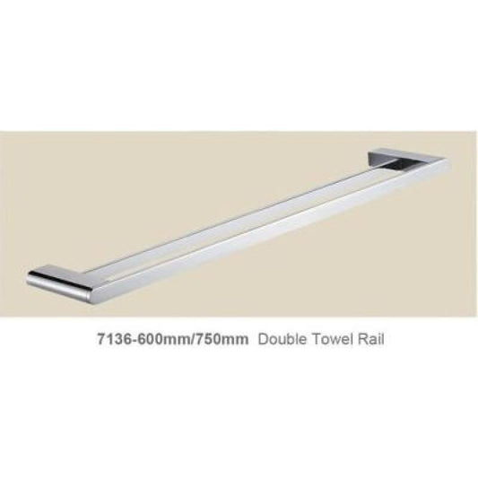 7136 Double Towel Rail 600*120*20mm