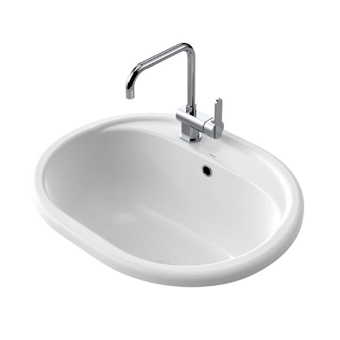 Caroma Metro Utility Basin Left Hand Side Tap Hole