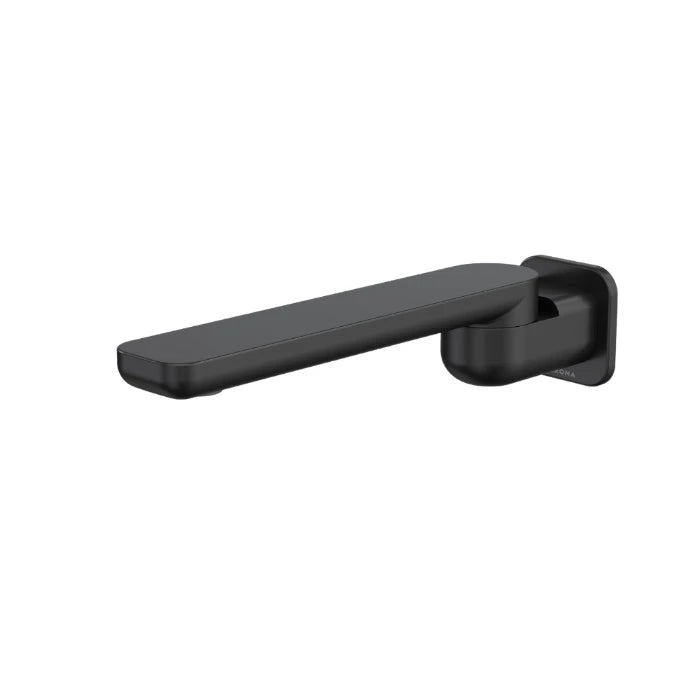 Caroma Luna II Bath Swivel Outlet 220mm Satin Black