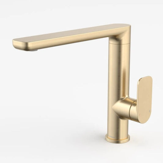 Caroma Luna II Sink Mixer - Brushed Brass