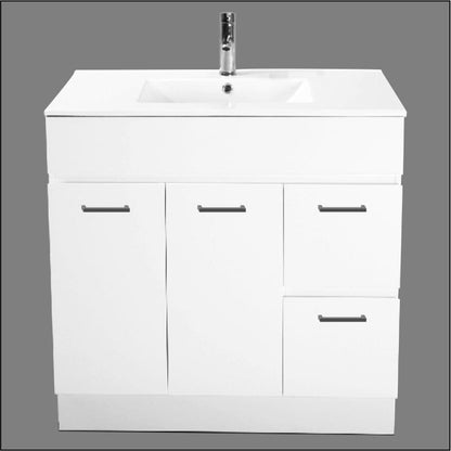 EURO 800mm Freestanding Right Hand Drawer Cabinet Only