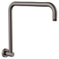 Round Gooseneck Shower Arm Gun Metal