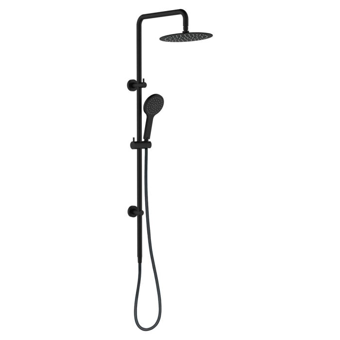 KAYA Twin Rail Shower Matte Black