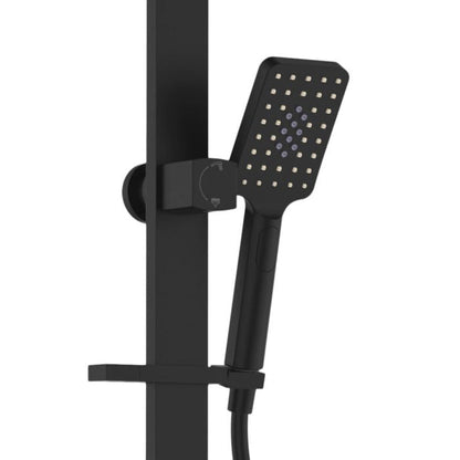 Tono Deluxe Twin Shower, Matte Black
