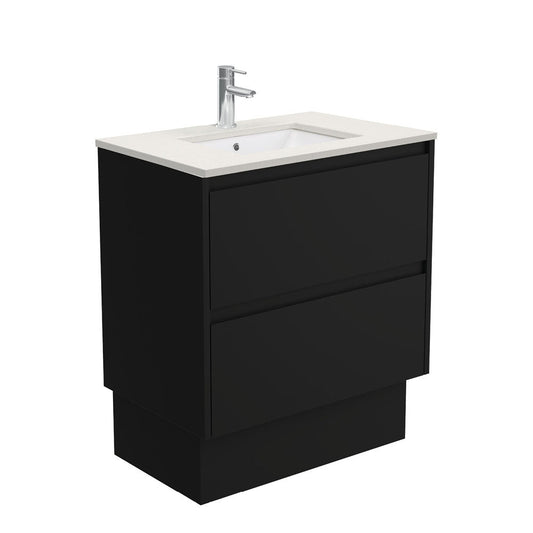 SARAH ROMAN SAND AMATO 750 Satin Black Vanity On Kick 1TH