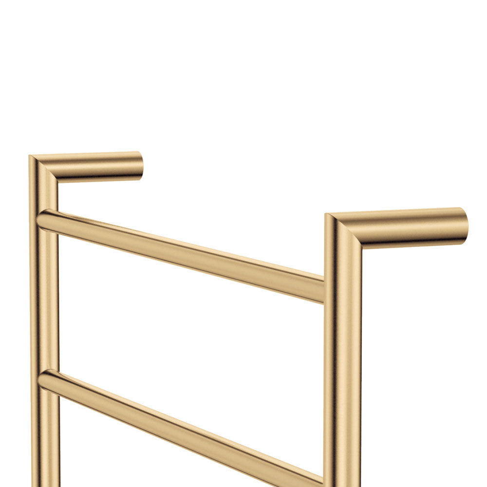 KAYA Round Heated Towel 6080 Urban Brass (6 Bars) 600x800x100mm